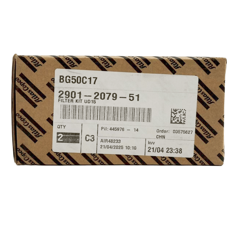 2901207951 Atlas Copco Air Compressor Filter Kit UD15+