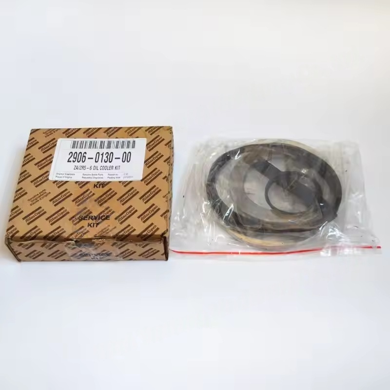 Atlas Copco Parts 2906013000 ชุดบริการ ZA ZR5-6 เครื่องทำความเย็นน้ำมันสำหรับสกรูอากาศคอมเพรสเซอร์