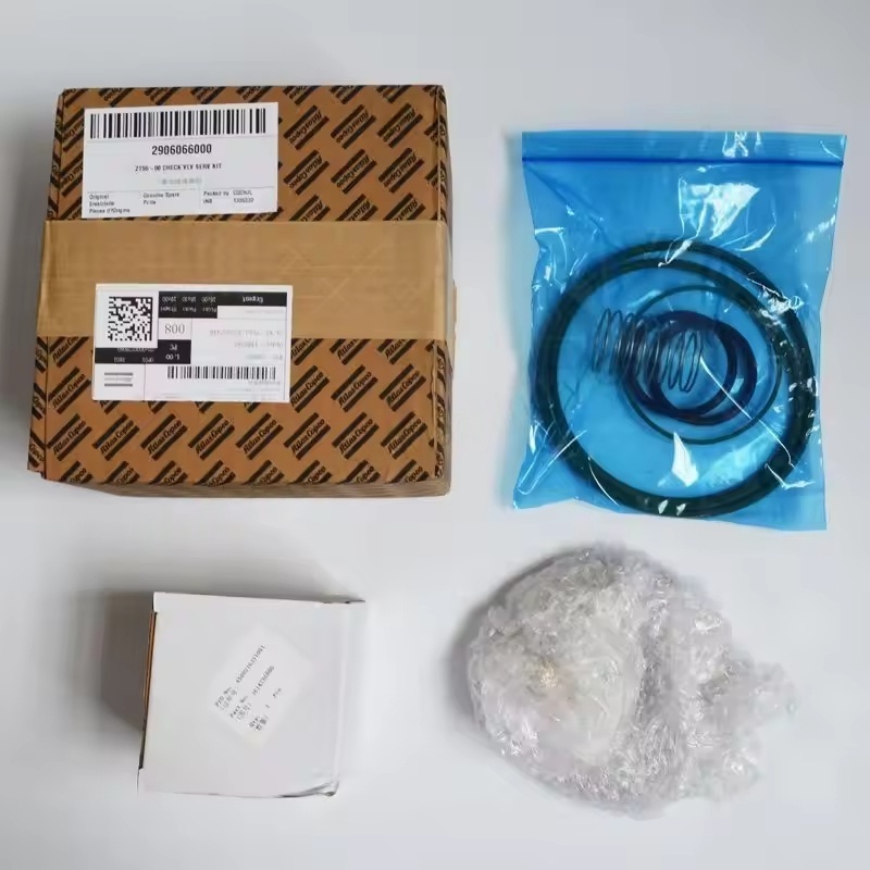 2906066000 ATLAS COPCO ZT55-90 เครื่องอัดอากาศตรวจสอบ VLV Serv Serv