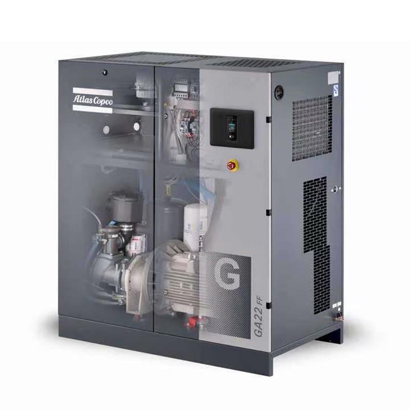 เครื่องอัดอากาศแบบสกรู Atlas Copco ขนาด 22 กิโลวัตต์