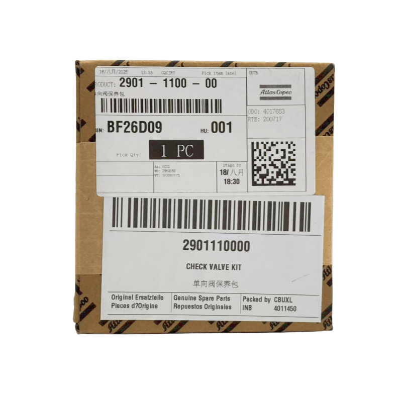 2901110000 ATLAS COPCO AIR COMPRESSOR CHECK CHECK KIT