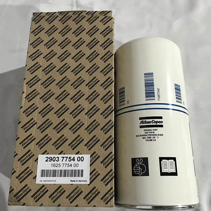 2903775400 = 1625775400 ATLAS COPCO SCREW AIR COMPRESSOR น้ำมันตัวกรองต้นฉบับ