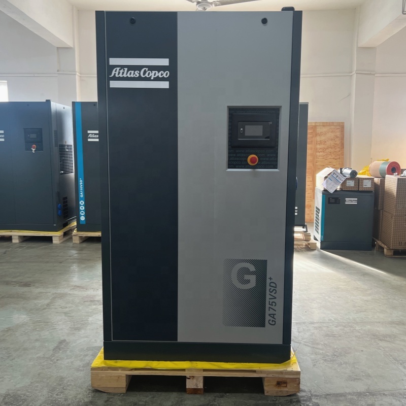 เครื่องอัดอากาศแบบฉีดน้ำมัน Atlas Copco 120 HP