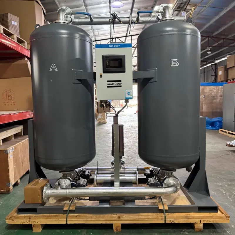 Atlas Copco CD850+ เครื่องทำลมแห้งแบบดูดซับความชื้น Atlas Copco Air Dryer ของแท้