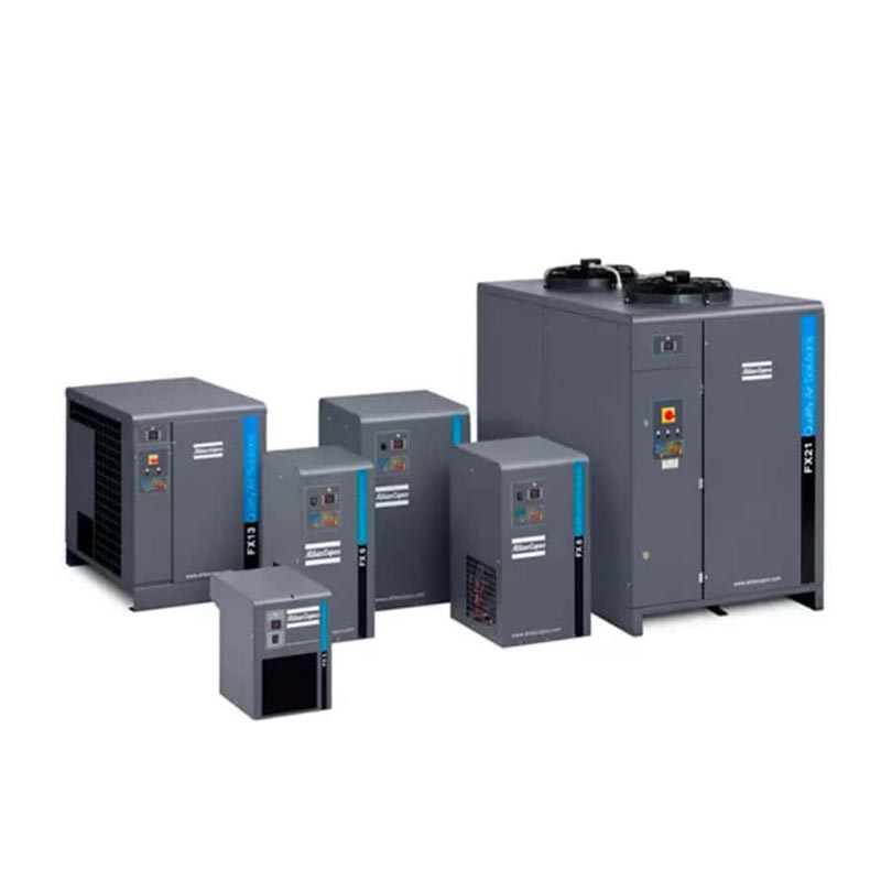 Atlas Copco F285 Refrigerant Air Dryer 17.1 M3 ต่อนาทีเครื่องเป่าลมอัดอุตสาหกรรมของแท้ 16Bar