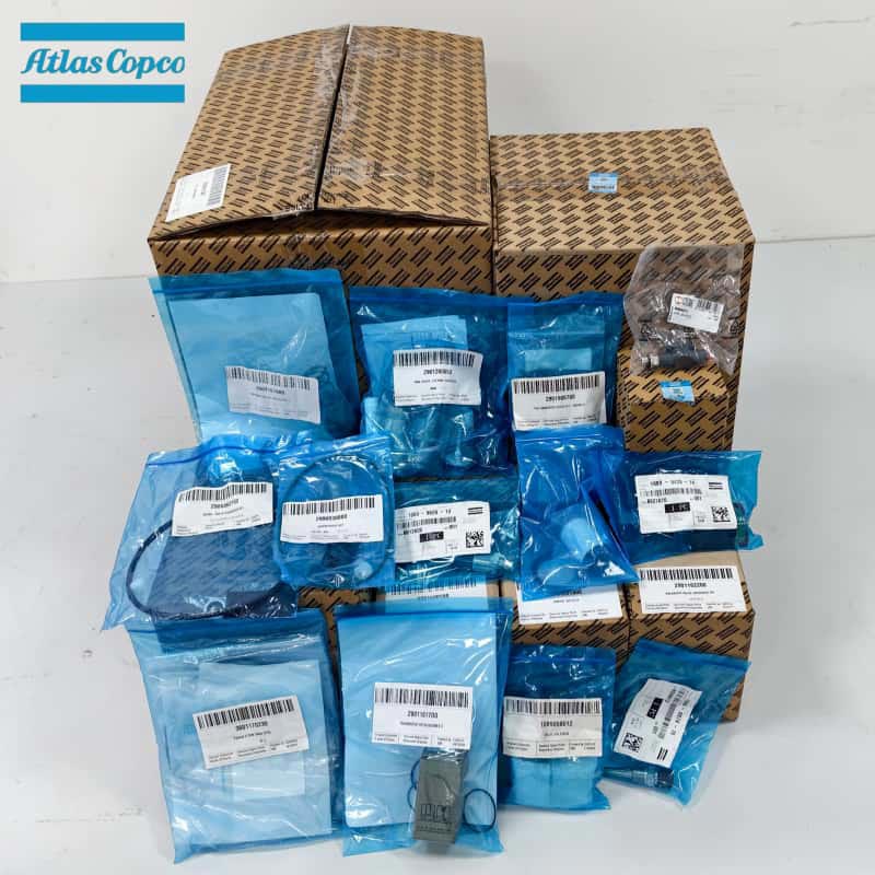 Atlas Copco ของแท้ปั๊มลมอะไหล่แยกน้ำมันกรองวาล์ว Unloader Service Kit เซ็นเซอร์ EWD Drain