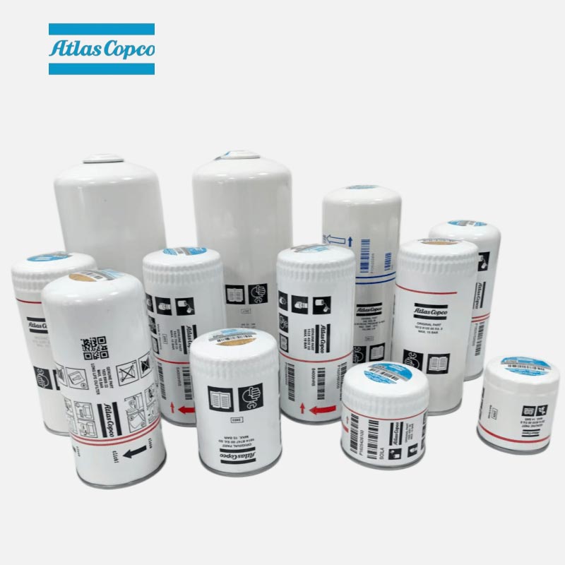 Atlas Copco อะไหล่แท้เดิม 161487499 1614874700 กรองน้ำมันสำหรับเครื่องอัดอากาศอุตสาหกรรม