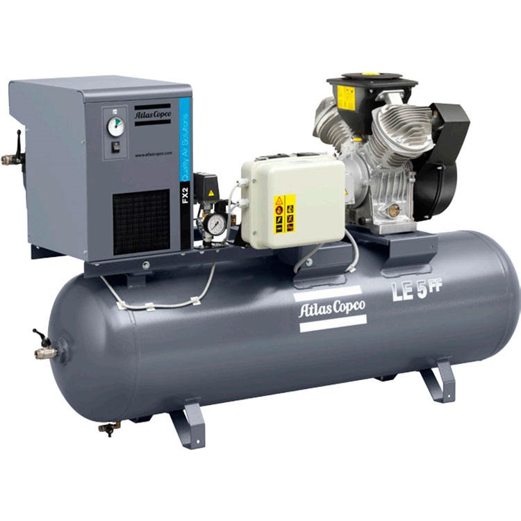 คอมเพรสเซอร์แบบลูกสูบที่ไม่มีน้ำมันฟรีสำหรับ Atlas Copco Piston Compressors LZ LF LFX LFXD ซีรี่ส์